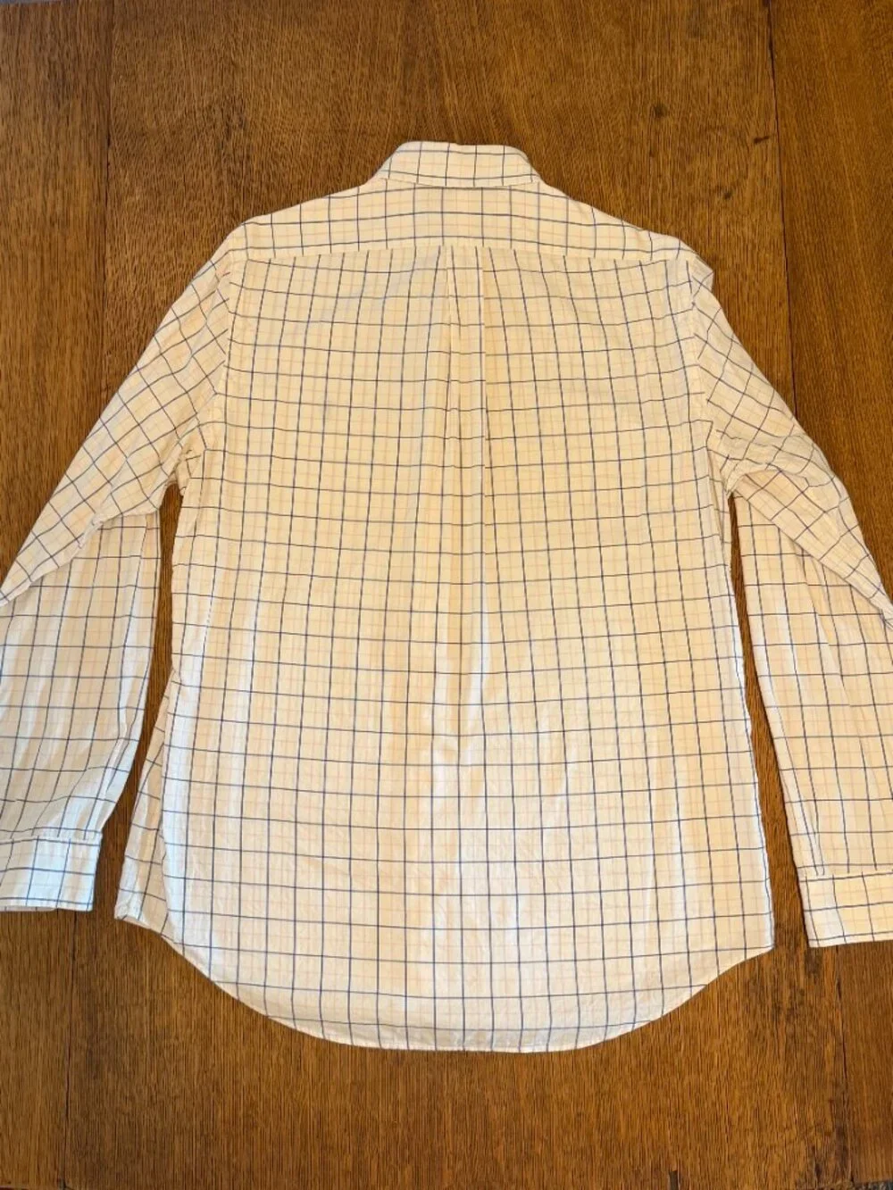 Polo Ralph Lauren Men's Plaid Dress Shirt - Medium, White/Blue/Pink